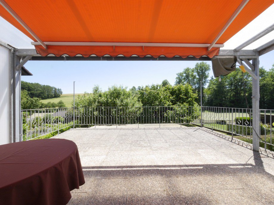 Blick aus der K�che Einfamilienhaus Gro�-Bieberau